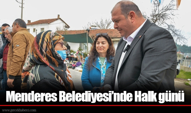Menderes Belediyesi’nde Halk günü