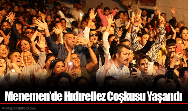 Menemen’de Hıdırellez Coşkusu Yaşandı