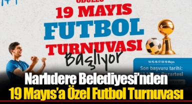 Narlıdere Belediyesi’nden 19 Mayıs’a Özel Futbol Turnuvası