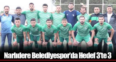 Narlıdere Belediyespor’da Hedef 3’te 3