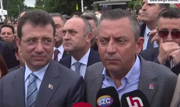 Özgür Özel ve İmamoğlu Saraçhane'de: Birileri Taksim'i egemenliğinde görüyor