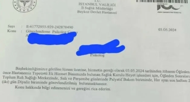 Psikolog 4 ayrı yere görevlendirildi: 'Lüzum ve hizmet gereği'