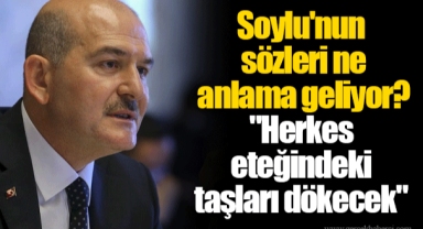 Soylu'nun sözleri ne anlama geliyor?