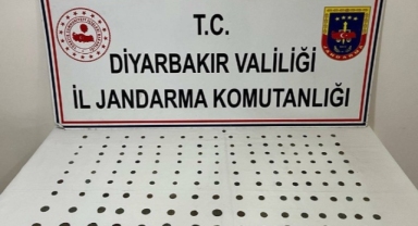 Tarihi eser operasyonunda 145 sikke ele geçirildi