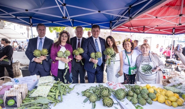 Urla'da Uluslararası Enginar Festivali başladı