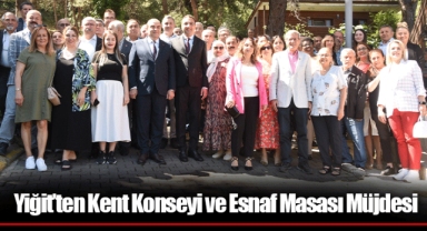 Yiğit’ten Kent Konseyi ve Esnaf Masası Müjdesi
