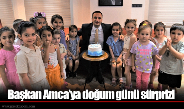 Başkan Amca’ya doğum günü sürprizi