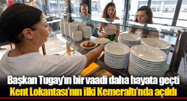 Başkan Tugay’ın bir vaadi daha hayata geçti
