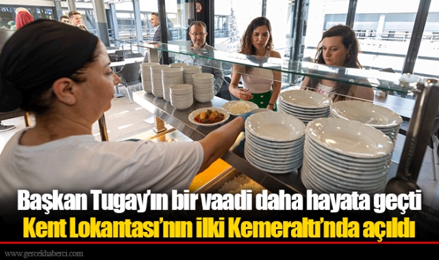 Başkan Tugay’ın bir vaadi daha hayata geçti
