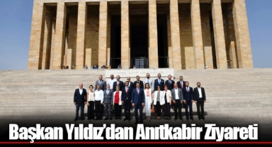 Başkan Yıldız’dan Anıtkabir Ziyareti