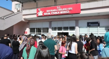 Bayraklılı öğrencilerin sınav heyecanı