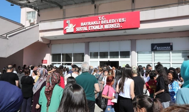 Bayraklılı öğrencilerin sınav heyecanı