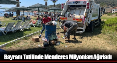 Bayram Tatilinde Menderes Milyonları Ağırladı