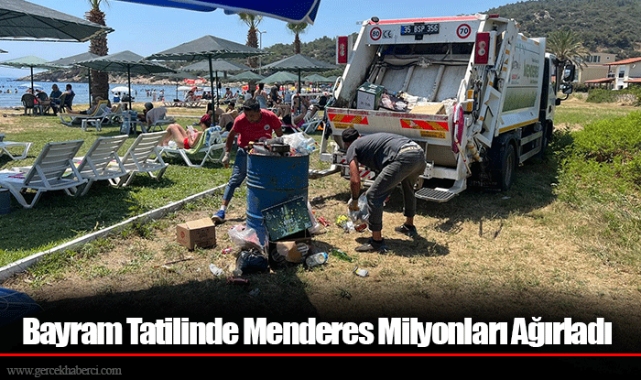 Bayram Tatilinde Menderes Milyonları Ağırladı
