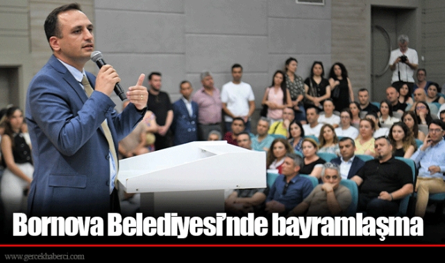 Bornova Belediyesi’nde bayramlaşma