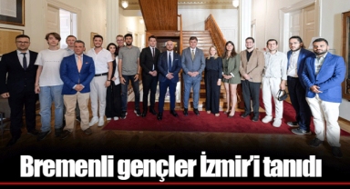Bremenli gençler İzmir’i tanıdı