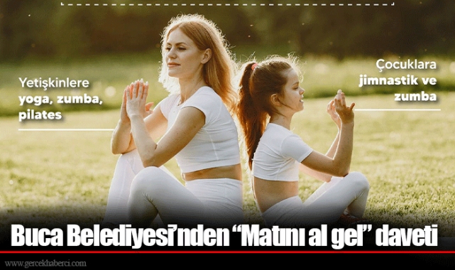 Buca Belediyesi’nden “Matını al gel” daveti
