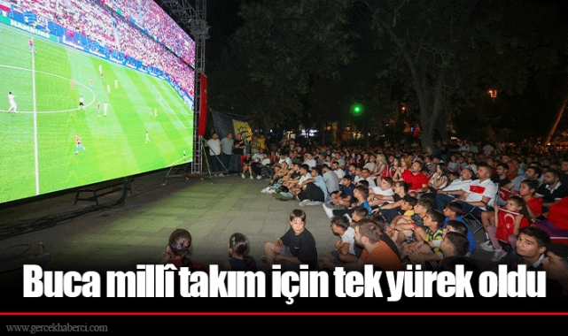 Buca millî takım için tek yürek oldu