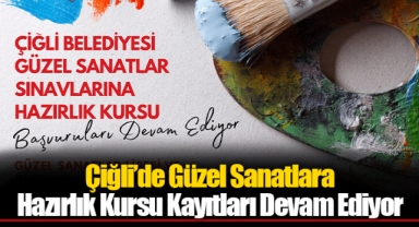 Çiğli’de Güzel Sanatlara Hazırlık Kursu Kayıtları Devam Ediyor