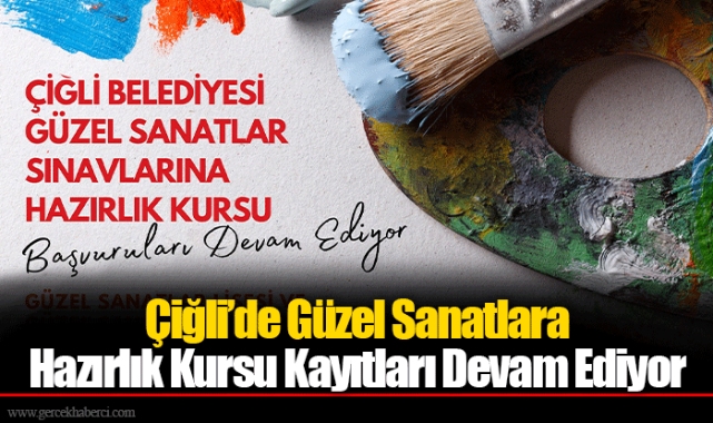 Çiğli’de Güzel Sanatlara Hazırlık Kursu Kayıtları Devam Ediyor