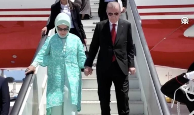 Cumhurbaşkanı Erdoğan, G7 Liderler Zirvesi için İtalya'ya gitti