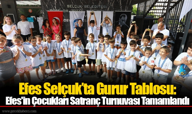 Efes Selçuk’ta Gurur Tablosu: Efes'in Çocukları Satranç Turnuvası Tamamlandı