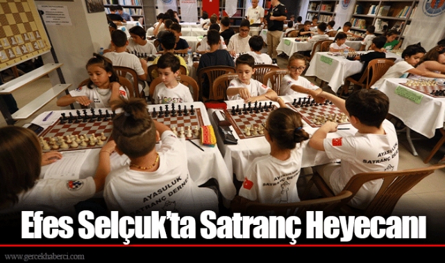 Efes Selçuk’ta Satranç Heyecanı