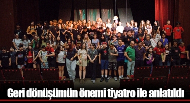Geri dönüşümün önemi tiyatro ile anlatıldı