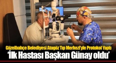 Güzelbahçe Belediyesi Atagöz Tıp Merkezi’yle Protokol Yaptı