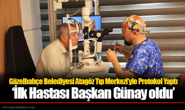 Güzelbahçe Belediyesi Atagöz Tıp Merkezi’yle Protokol Yaptı