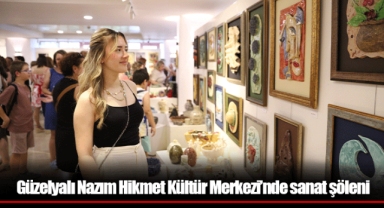 Güzelyalı Nazım Hikmet Kültür Merkezi’nde sanat şöleni