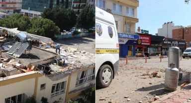 Hatay'da patlama: Birçok bina ve çevresinde hasar oluştu