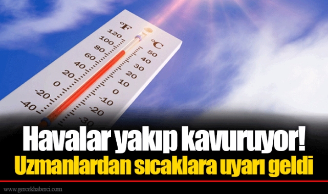 Havalar yakıp kavuruyor! Uzmanlardan sıcaklara uyarı geldi