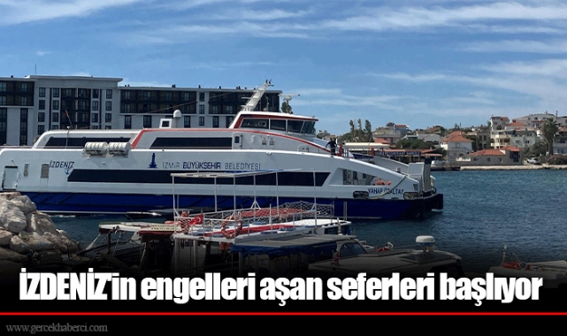 İZDENİZ'in engelleri aşan seferleri başlıyor