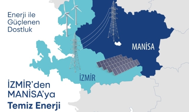 İzmir’den Manisa’ya temiz enerji