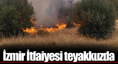 İzmir İtfaiyesi teyakkuzda