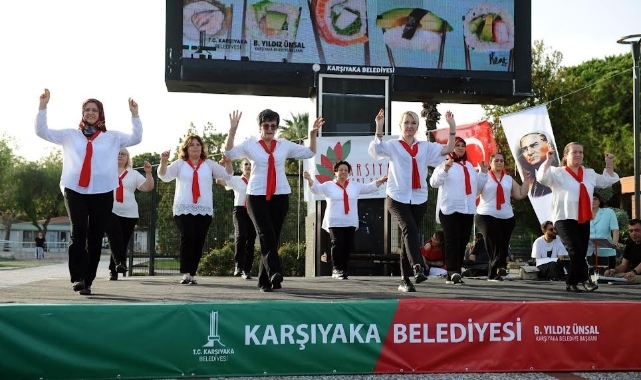 Karşıyaka’nın engel tanımayan gençlerinden renkli gösteriler