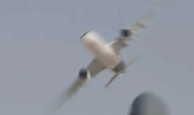 Kayseri'de eğitim uçağı düştü.... Mürettebattan haber alınamıyor