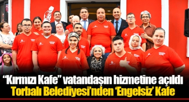 “Kırmızı Kafe” vatandaşın hizmetine açıldı