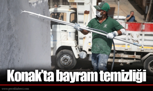 Konak’ta bayram temizliği