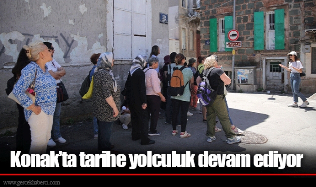 Konak’ta tarihe yolculuk devam ediyor