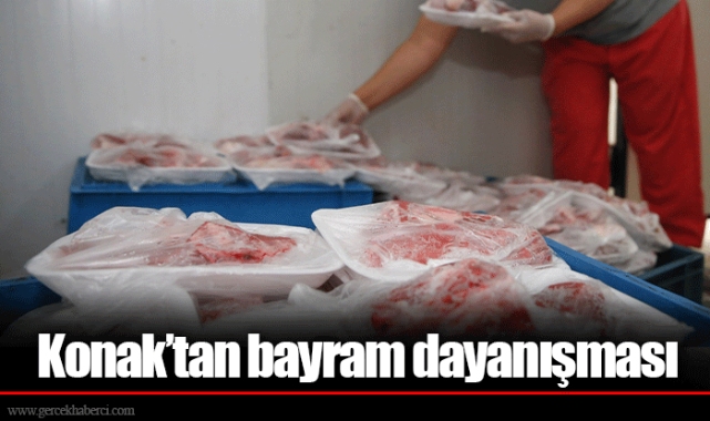 Konak’tan bayram dayanışması