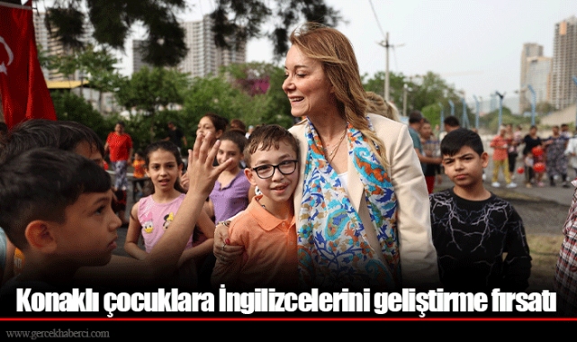 Konaklı çocuklara İngilizcelerini geliştirme fırsatı
