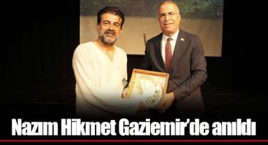 Nazım Hikmet Gaziemir’de anıldı