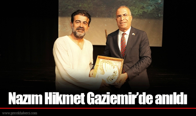Nazım Hikmet Gaziemir’de anıldı