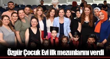 Özgür Çocuk Evi ilk mezunlarını verdi