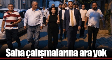 Saha çalışmalarına ara yok
