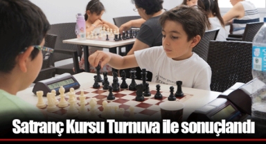 Satranç Kursu Turnuva ile sonuçlandı