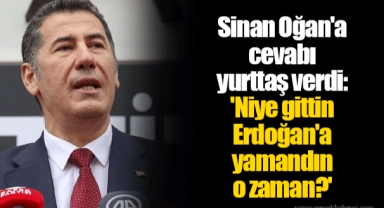 Sinan Oğan'a cevabı yurttaş verdi: 'Niye gittin Erdoğan'a yamandın o zaman?'