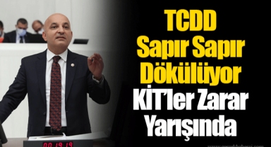 TCDD Sapır Sapır Dökülüyor